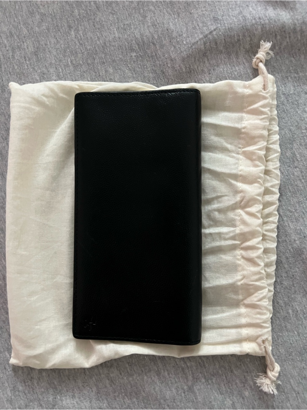Want Les Essentiels
 Black Leather Tall Wallet - Picture 3 of 3